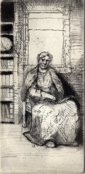 Scholar at his desk