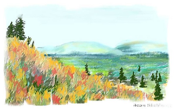 Copper Harbor Mountain View