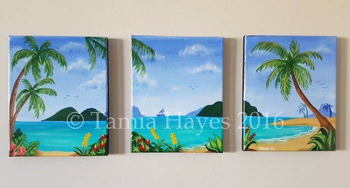 Tropical Tryptich