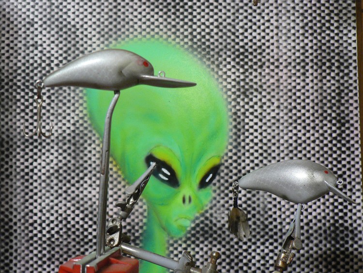 fishing lures.
