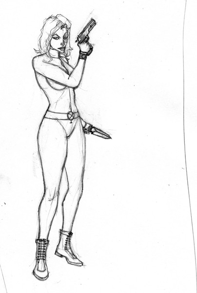 domino of the x-men wears boots...