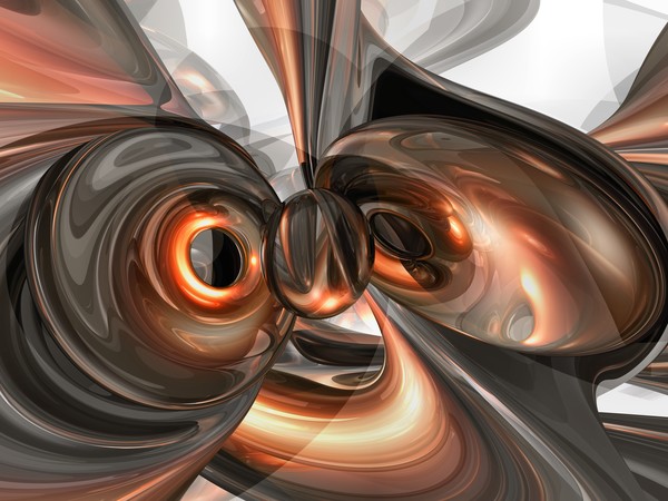 Copper Dreams Abstract