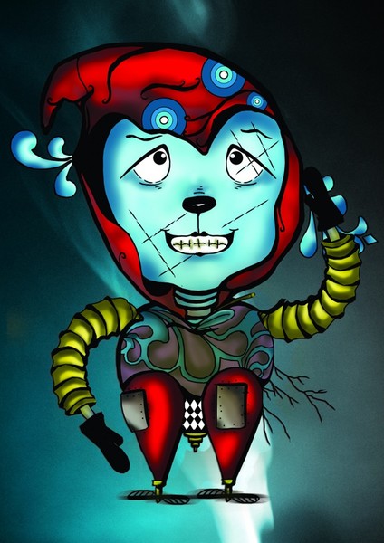 Little Blue Robot