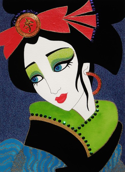 GEISHA PORTRAIT #9