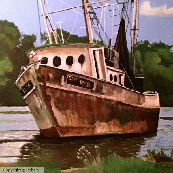 Louisiana Shrimp Boat