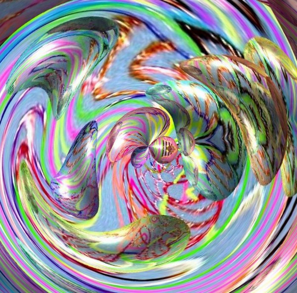 digital enhancement of an abstract thought