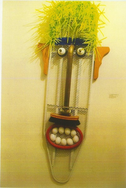Ironing Board Man; Wall Hanging Mask