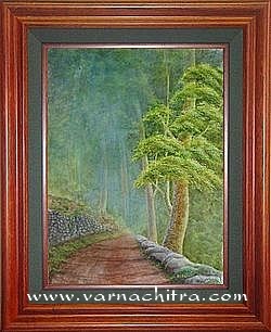 Country Road, Landscape Painting