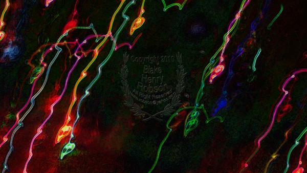 bright lights abstract digital art