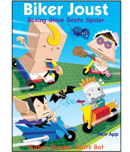 Biker Joust game cover