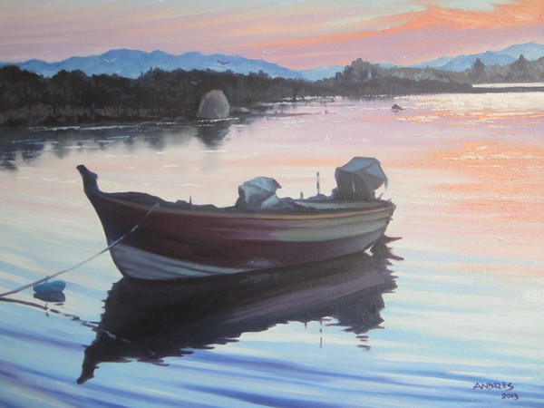Sunset At Murta Maria