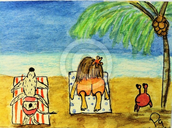 Lazy Beach Day