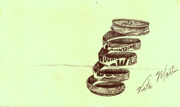 Soda can Slinky