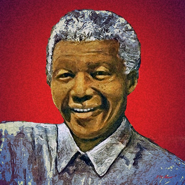 Mandela's Rainbow Nation-Red