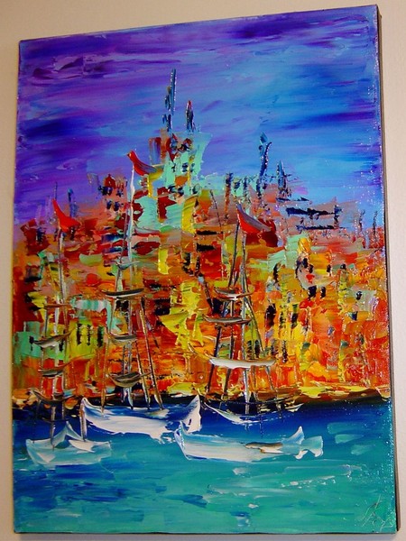 Eugenia Abramson Oil Painting