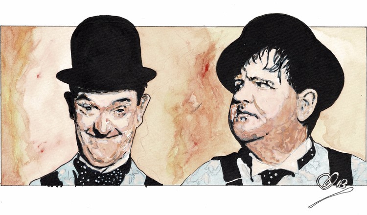 Stan Laurel & Oliver Hardy “ Laurel & Hardy 