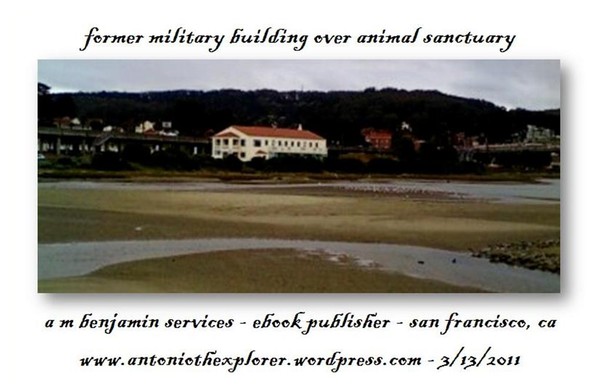 former military building by lake