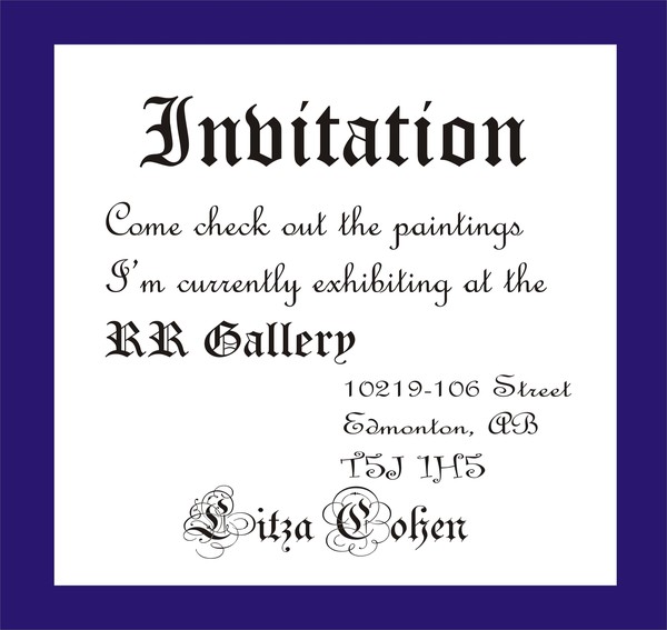 Invitation