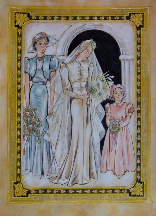 Bride of 1938...