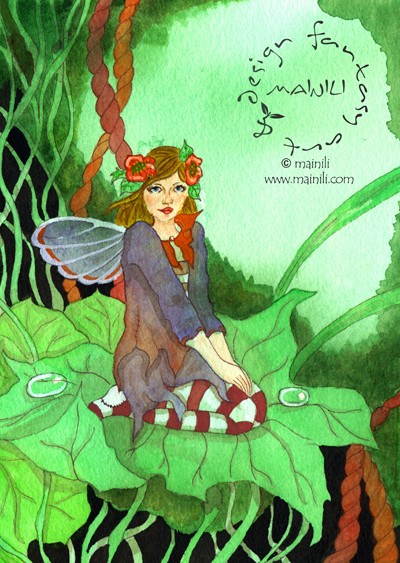 grown springtime faerie