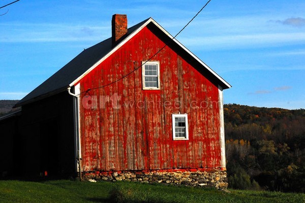 Vermont Red Barn
