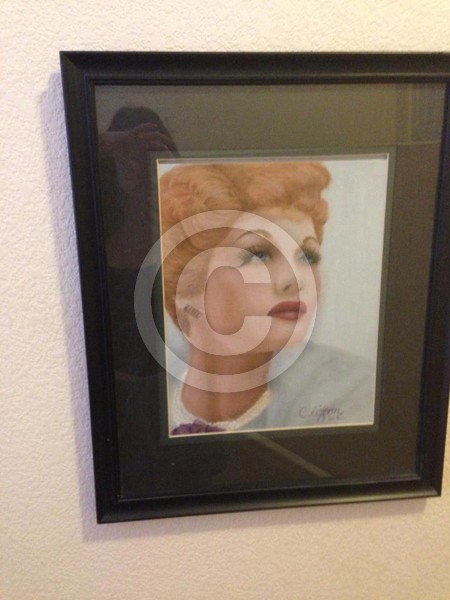 I love Lucy painting