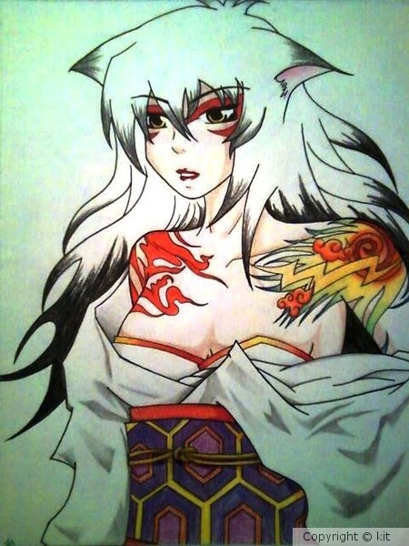 Human-form Amaterasu