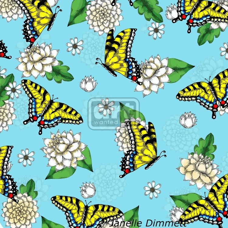 Flowers and Butterflies Collection - Series