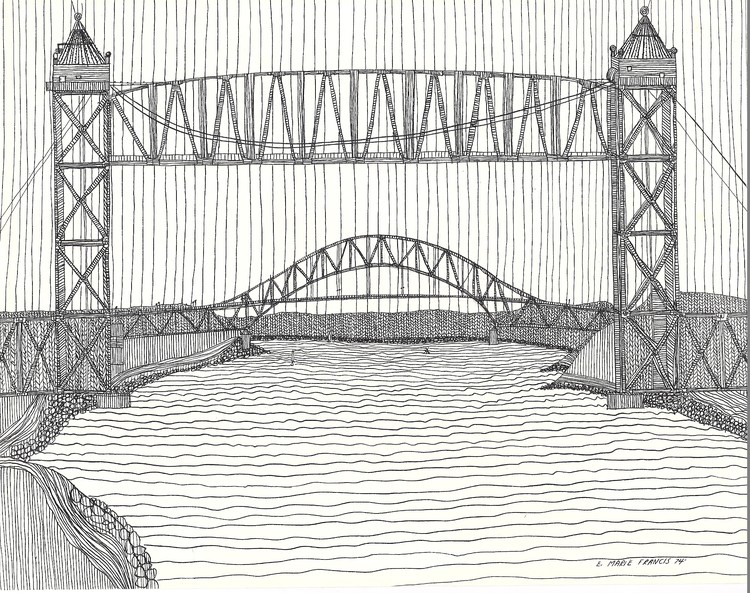 Bourne Bridge, Buzzards Bay, MA