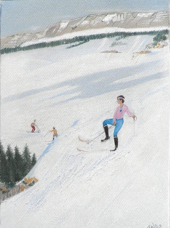 LADIES ON THE PISTE