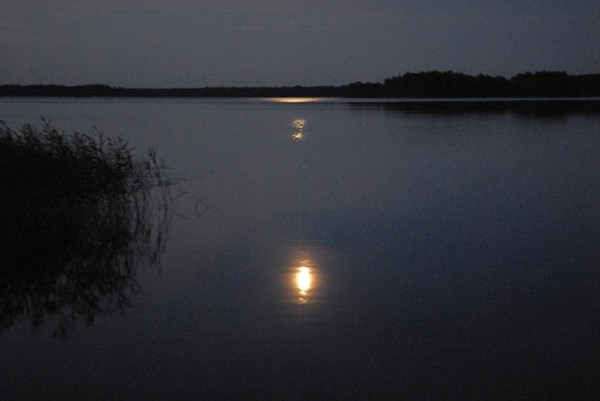 Moonlight On The Lake Saimaa, Finland