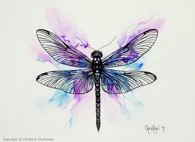 Dragonfly Splash 