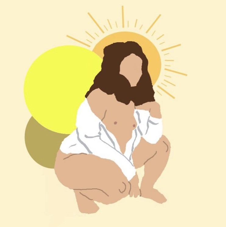Minimal self portrait