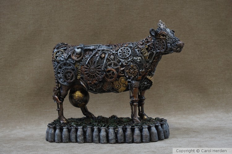 Steam Punk dairy cow