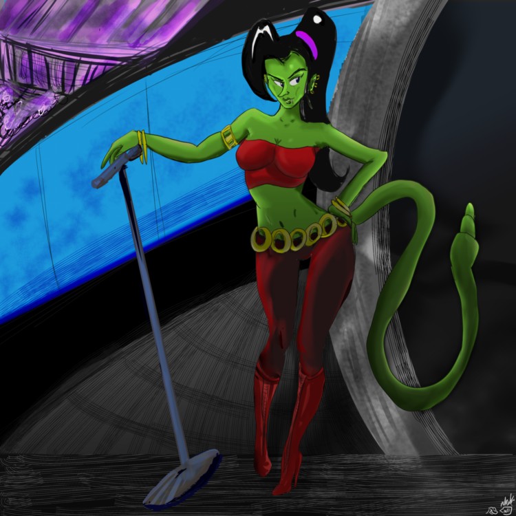 adder v  the announcer by calamityness-dcn16u9