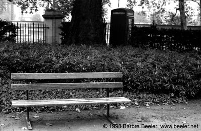 London: Elements (Tate Gallery Bench)