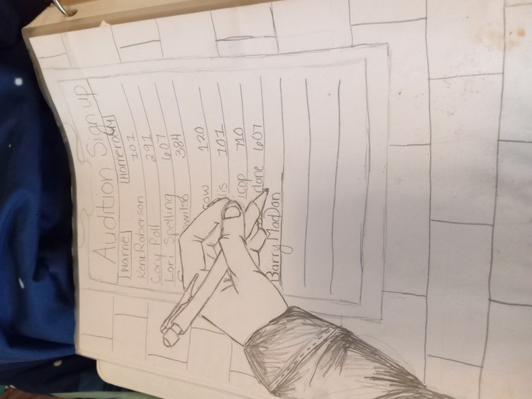 Auditioning Sketch 