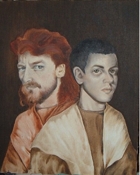 Jacob and Esau (SOLD)