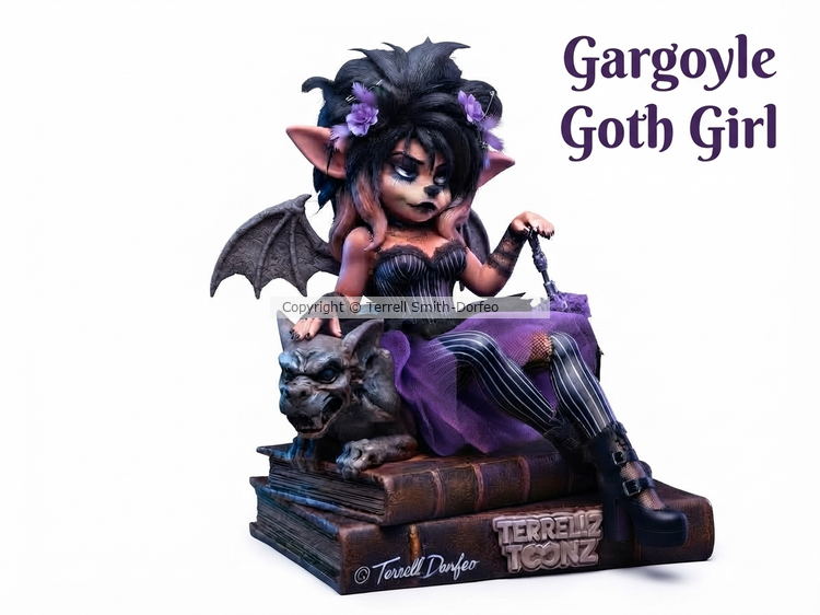 Gargoyle Goth Girl