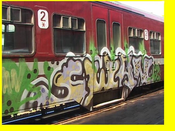 203. Swan goes by rail.