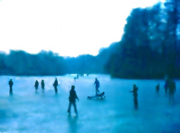 Ice Skating Near Elsen, Germany