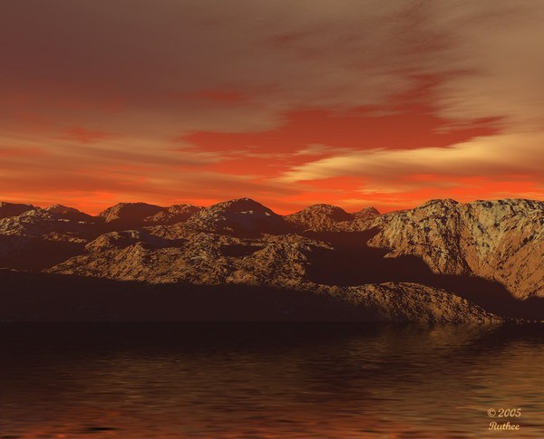 Sunset Mountains