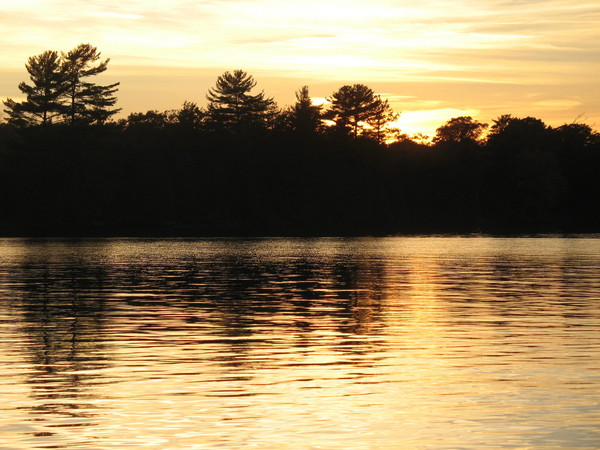 Sunset in Muskoka