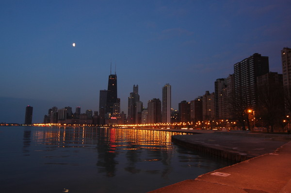 Chicago Lakeront 4:30AM