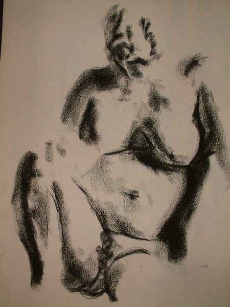 Charcoal Life drawing