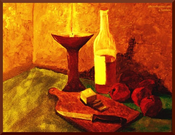 still life with chalice