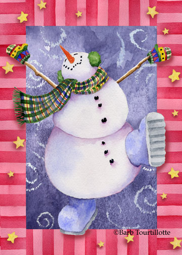 Dancing Snowguy