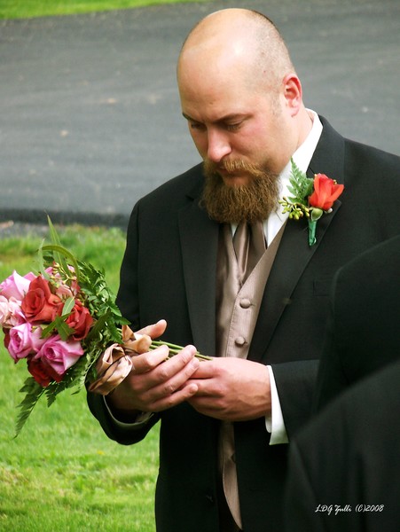 Lisa Wedding Tender Moment