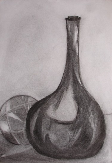 Bottle & Sphere