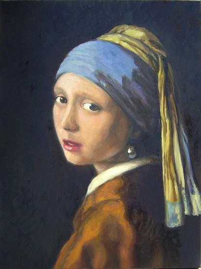 Girl With Pearl Earring - Reproduction